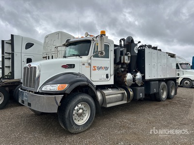 2018 Peterbilt 348 6x4 Vacuum Excavator Truck