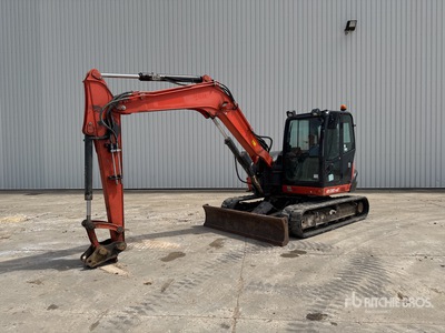 2018 Kubota KX080 Pelle Sur Chenilles Tracked Excavator