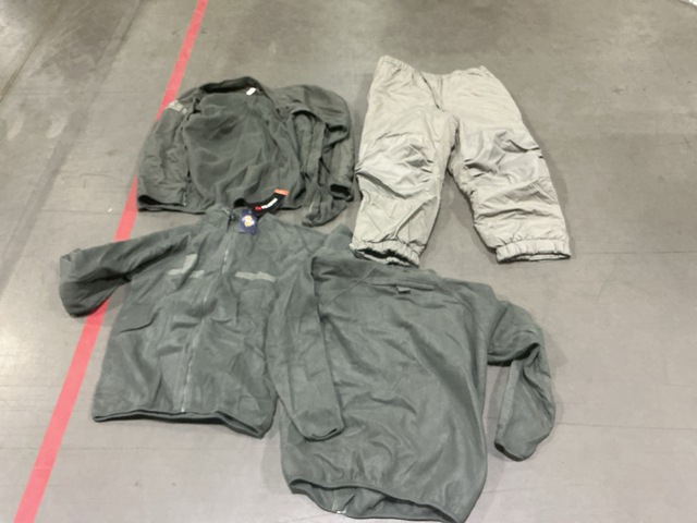 (13) Pairs of Cold Weather Trousers, (7) Assorted Liners & Assorted Items