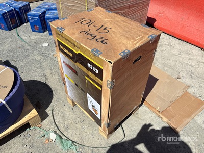 2023 Powertek MS120 Vibratory Plate Compactor (Unused)