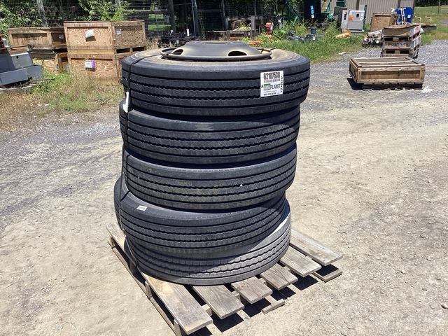 (5) Assorted Tires w/Wheels