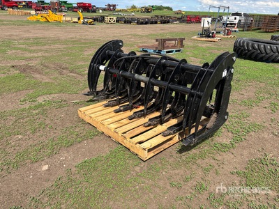 70 in Skid Steer CLG72 Curved Log Grabber