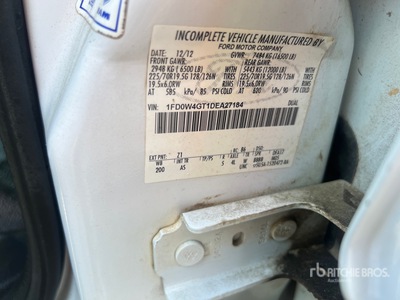 2013 Ford F-450 4x2 Crew Cab Servicewagen