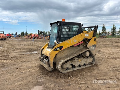 2012 Cat 259B3 Two-Speed Compacte Schranklader