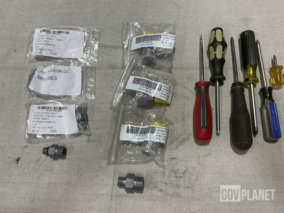 (85) Straight Tube Adapters, (51) Tube Nipples & Assorted Items