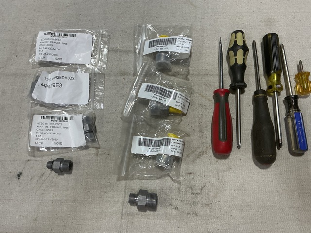 (85) Straight Tube Adapters, (51) Tube Nipples & Assorted Items (85) Straight Tube Adapters, (51) Tube Nipples & Assorted Items