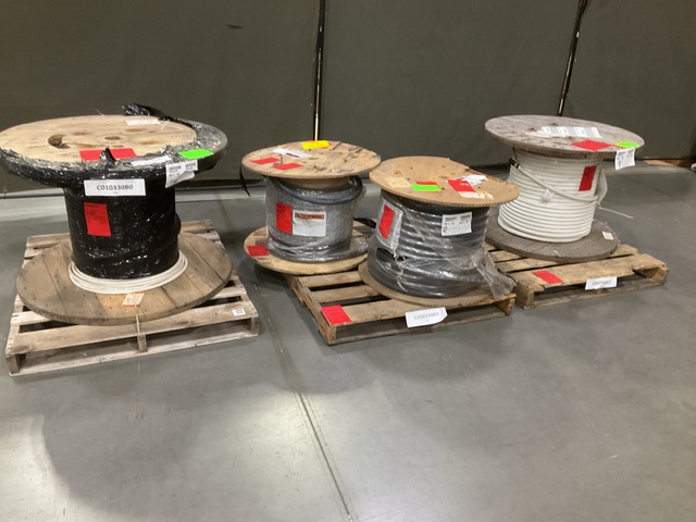 (4) Rolls of Electrical Cable (4) Rolls of Electrical Cable
