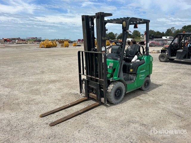 2016 Mitsubishi FG18NGLP 3000 lb Cushion Tire Forklift