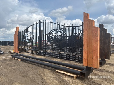 23 ft 7 in x 8 ft 9 in Bi-Parting Portail d'entrée