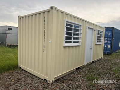 2025 20 ft x 8 ft 20 ft x 8 ft Skid-Mounted Storage Container Mobile Office Varios, equipamiento de contenedor (Unused)