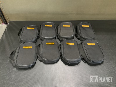 (8) Fluke Storage Cases