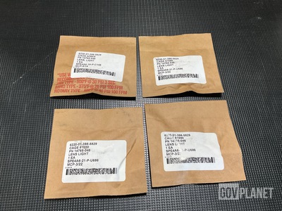 (4) Korry Electronics 14765-048 Light Lenses