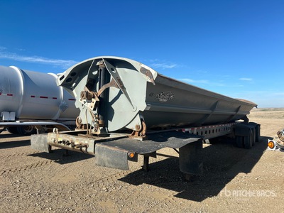 2012 Smithco 46 ft Tri/A Remolque de descarga lateral
