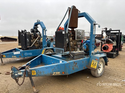 2010 Weir WNC-6 Trailer-Mounted Water Pump
