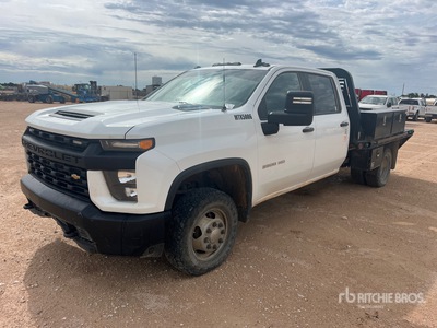 2021 Chevrolet Silverado 3500HD 4x4 Crew Cab Camión Caja Abierta