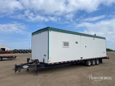 2011 Demby 34 ft x 9 ft 7 in Portable Tri/A Site de puits