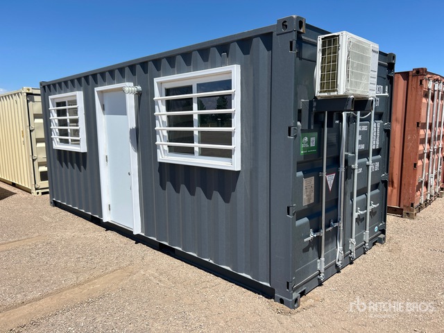 2025 20 ft x 8 ft Skid-Mounted Mobile Office (Unused)