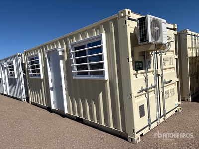 2025 20 ft x 8 ft Skid-Mounted Ufficio mobile (Unused)