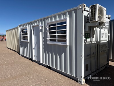 2025 20 ft x 8 ft Skid-Mounted Ufficio mobile (Unused)