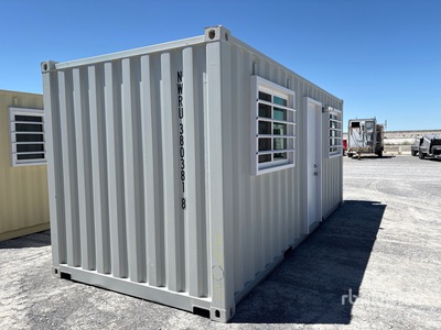 2025 20 ft x 8 ft Skid-Mounted Oficina móvil (Unused)