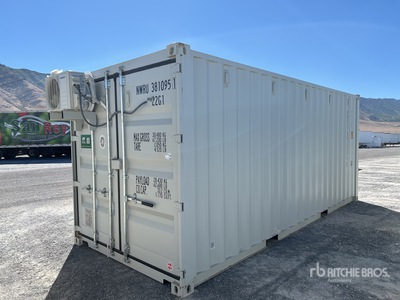 2025 20 ft x 8 ft Skid-Mounted Mobile Office (Unused)