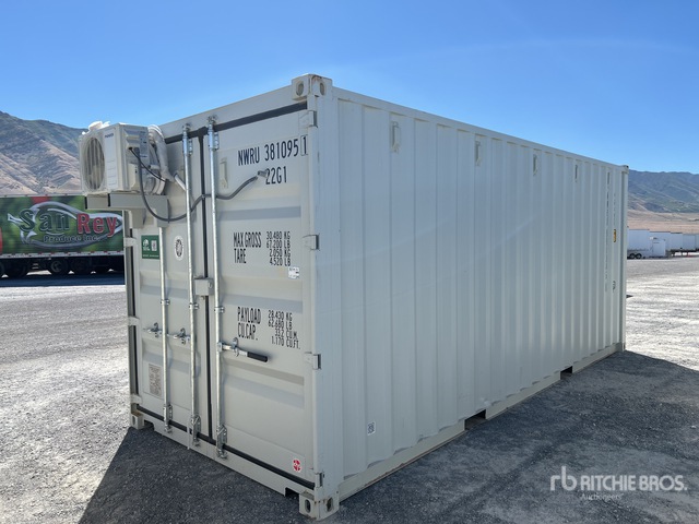 2025 20 ft x 8 ft Skid-Mounted Mobile Office (Unused)
