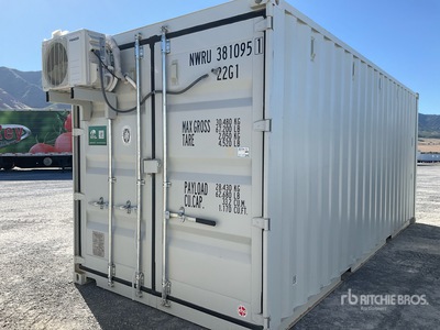 2025 20 ft x 8 ft Skid-Mounted مكتب متحرك (Unused)