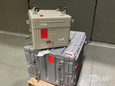 (1) HP Storage Case & (1) Hardigg Storage Case