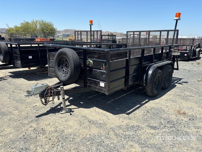 1996 Carson Maintenance 12 ft T/A Utility Trailer