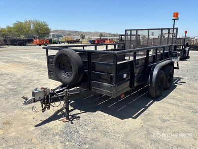 2001 Carson Maintenance 12 ft T/A Utility Trailer