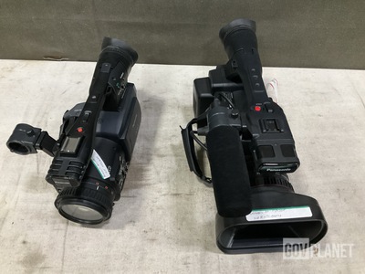 (4) Panasonic Video Cameras