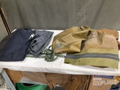(47) Clothing Bags, (13) Pairs of Men's Pants & Assorted Items