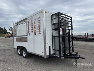 2025 FUD 14 ft T/A フードトレーラー