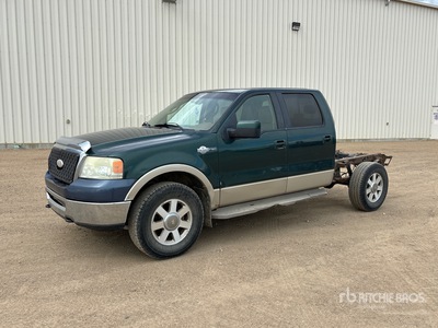 2007 Ford F-150 King Ranch 4x4 Crew Cab Cab and Chassis (Inoperable)