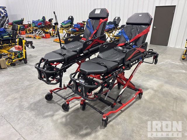 Quantity of (2) Ferno Power X1 Ambulance Stretcher