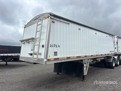 2021 Lode King 28 ft Super B-Train Lead Grain Trailer