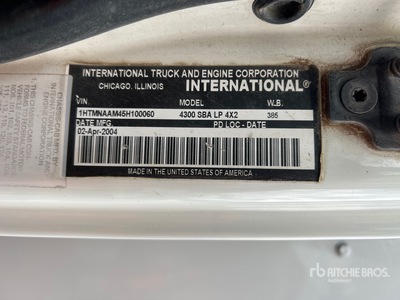 2005 International 4300 Servicewagen