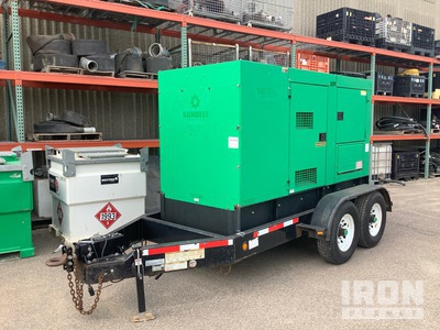 2015 Multiquip DCA-125SSJU4I 125 kVA Mobile Zestaw prądotwórczy