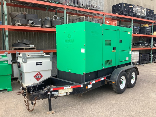 2015 Multiquip DCA-125SSJU4I 125 kVA Mobile Generator Set 2015 Multiquip DCA-125SSJU4I 125 kVA Mobile Generator Set