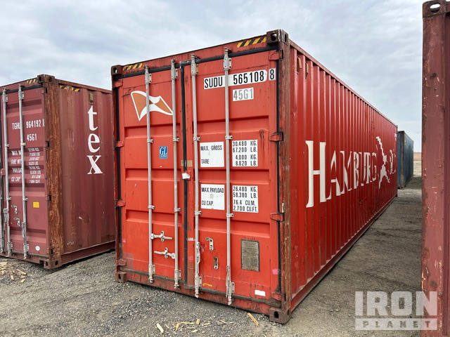 2004 40 ft High Cube Storage Container