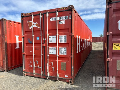 40 ft High Cube Storage Container