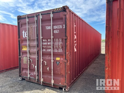 40 ft High Cube Storage Container