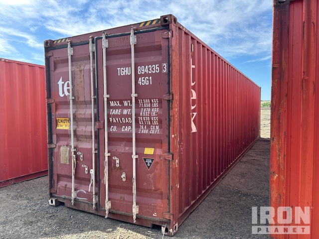 2006 40 ft High Cube Storage Container