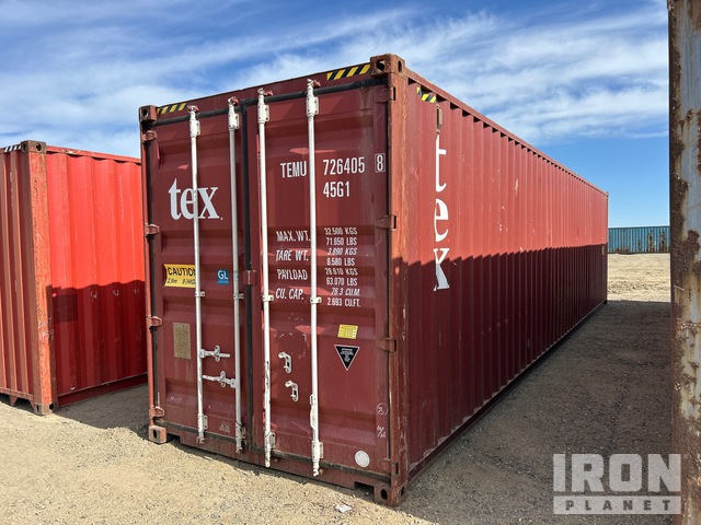 2014 40 ft High Cube Storage Container
