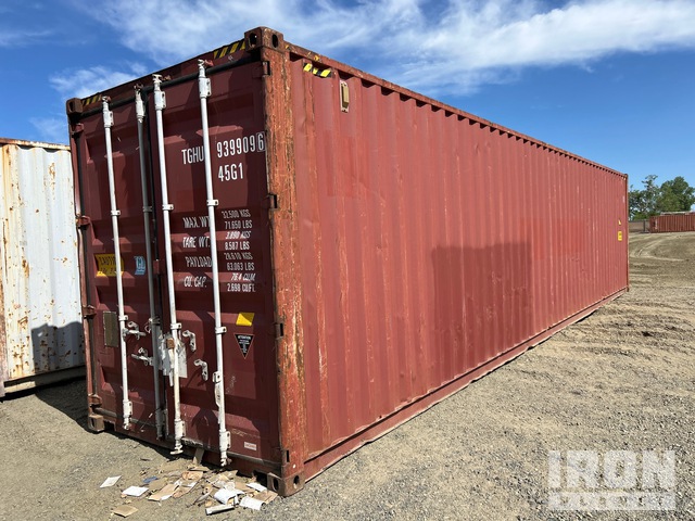 2008 40 ft High Cube Storage Container