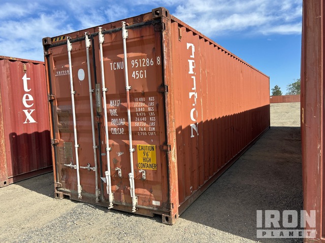 2004 40 ft High Cube Storage Container