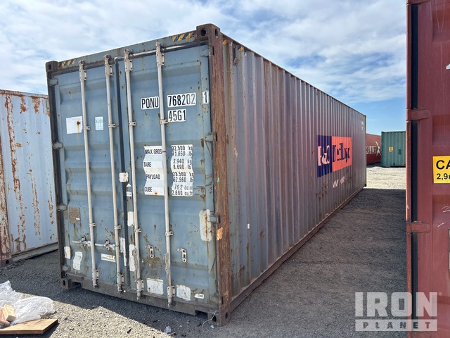 2002 40 ft High Cube Storage Container