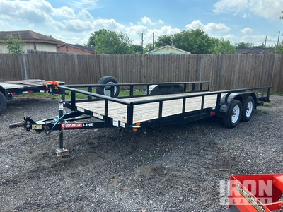 Orange Line TU70-20BK4AR2B 20 ft T/A Utility Trailer