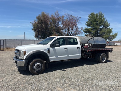 2018 Ford F-450 4x4 Crew Cab Waste Collection Truck