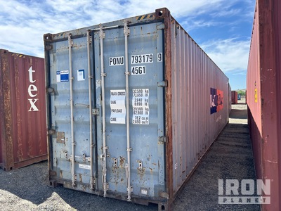 40 ft High Cube Contenedor de almacenamiento
